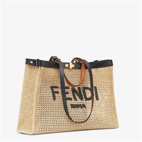 fendi mesh beach bag|Fendi bag price list.